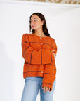 Eloise Striped Cardigan