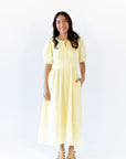 Lucia Tie Detail Midi Dress