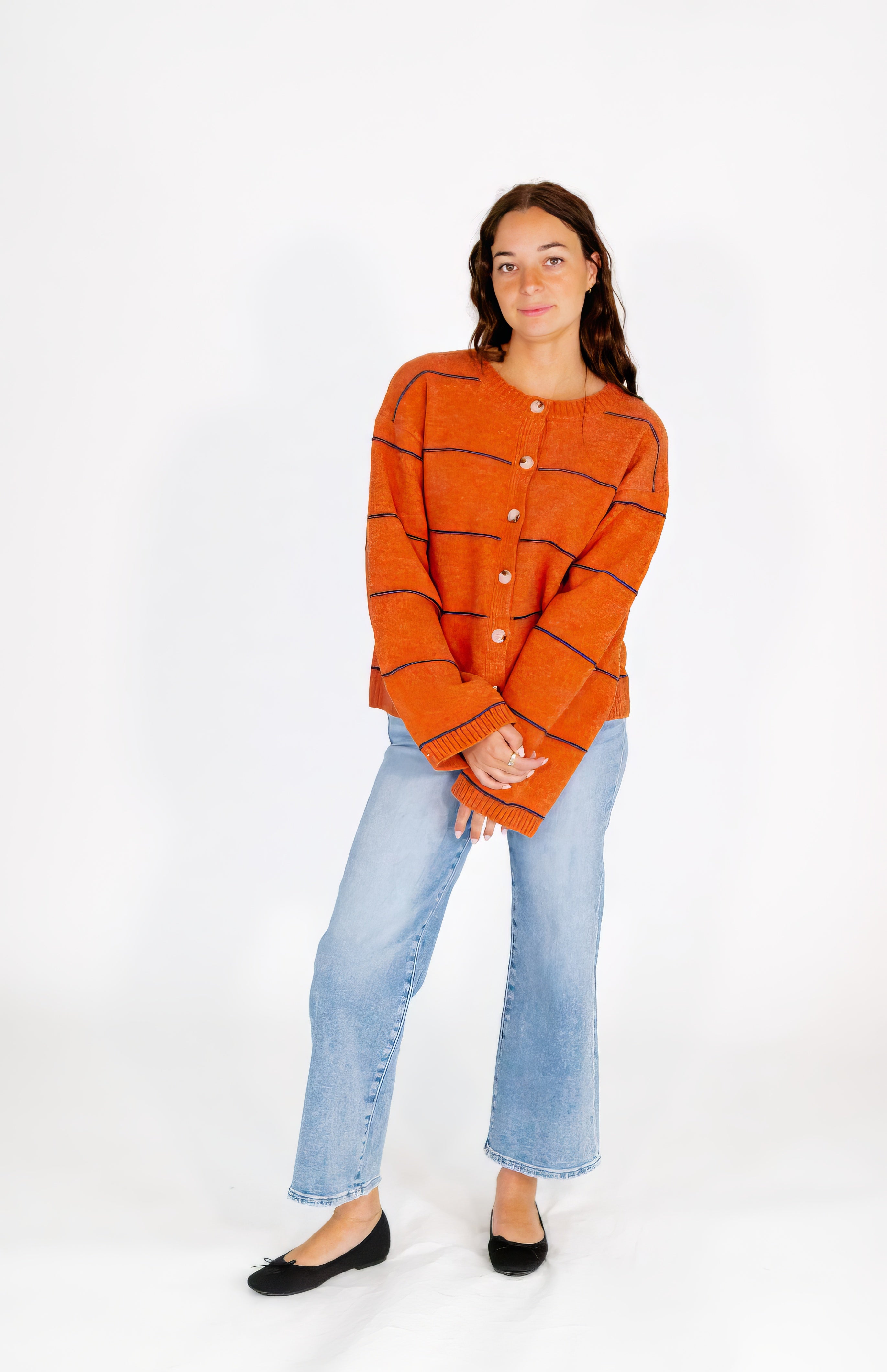 Eloise Striped Cardigan