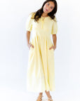 Lucia Tie Detail Midi Dress