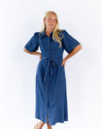 Marsa Button Down Denim Dress