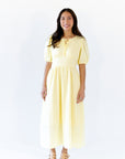 Lucia Tie Detail Midi Dress