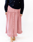 Rumi Button Detail Skirt