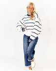 Ellen Cozy Striped Sweater