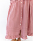 Rumi Button Detail Skirt