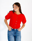 Willa Button Up Top
