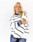Ellen Cozy Striped Sweater