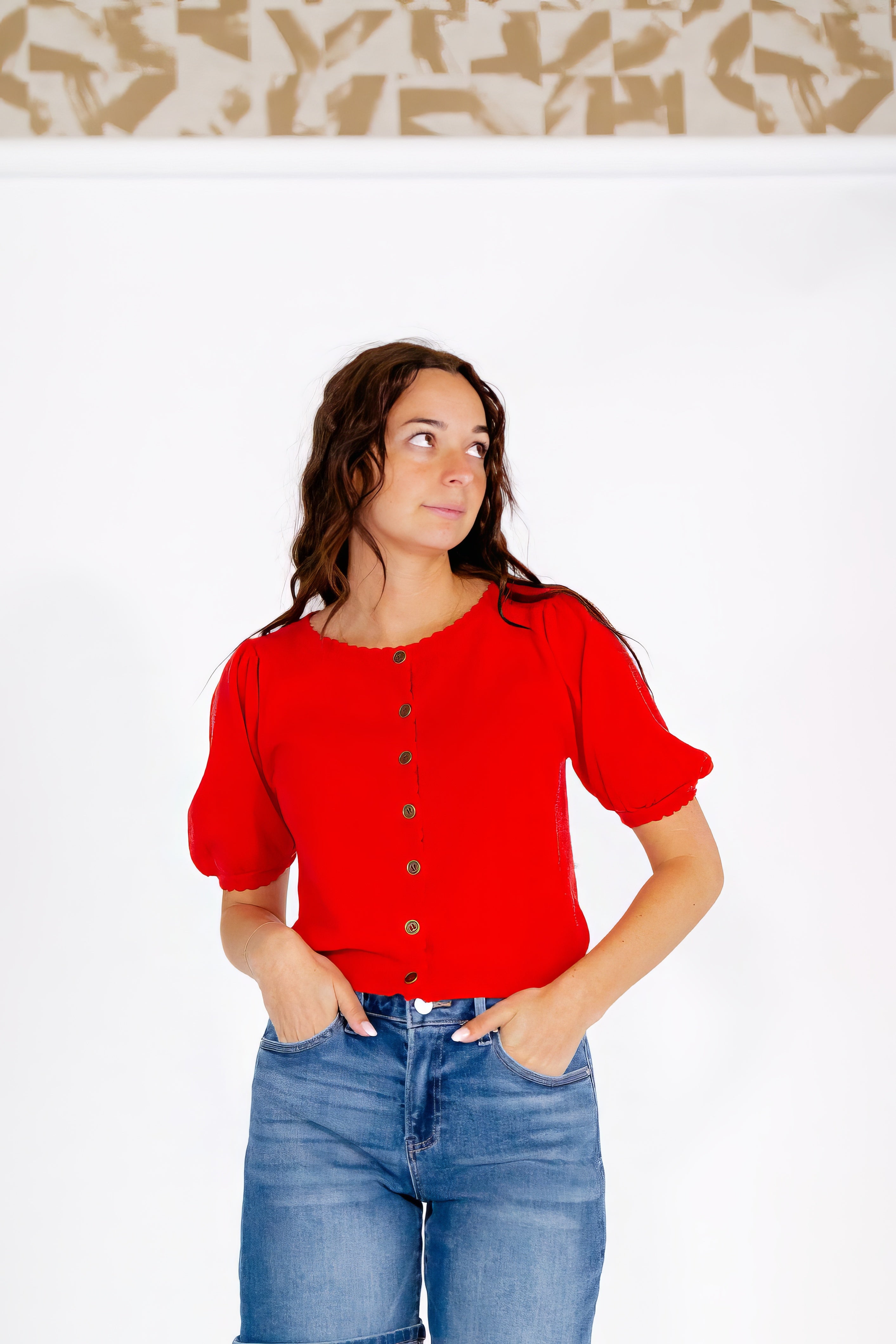 Willa Button Up Top