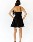 Falke Lace Trim Mini Dress