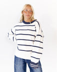 Ellen Cozy Striped Sweater