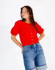 Willa Button Up Top