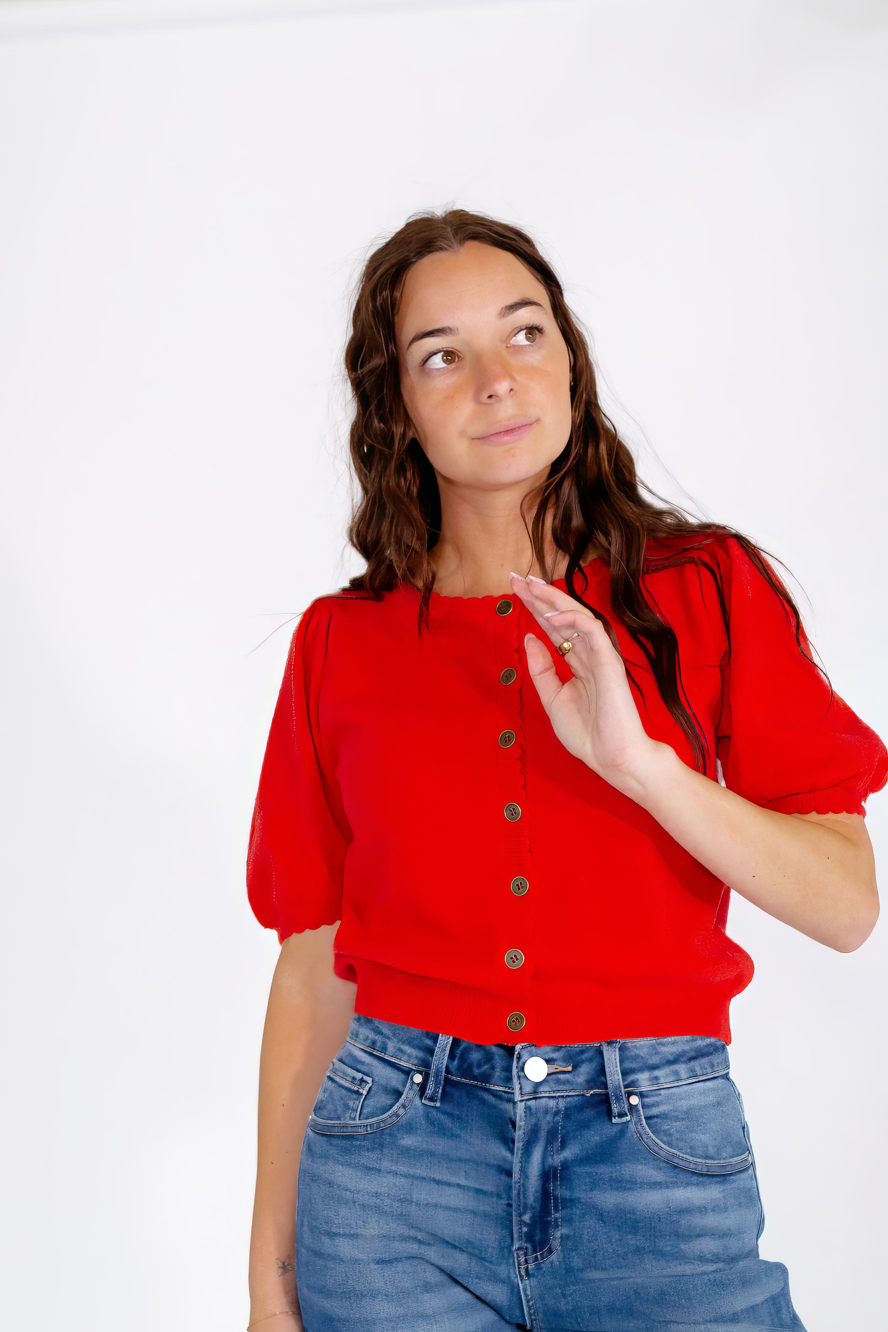 Willa Button Up Top