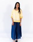 Shoshanna Yoke Detail Skirt