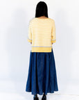 Shoshanna Yoke Detail Skirt