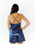 Tulsa Iridescent Foil Dress