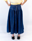 Shoshanna Yoke Detail Skirt