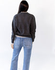 Laney Contrast Seam Cardigan
