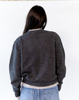 Laney Contrast Seam Cardigan
