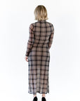 Dawn Plaid Mesh Dess