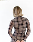 Dawn Plaid Mesh Dess