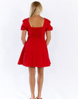 Vince Pleated Mini Dress