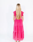 Alina Smocked Midi Dress