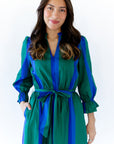 Marguriette Striped Maxi Dress