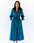 Marguriette Striped Maxi Dress