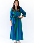 Marguriette Striped Maxi Dress