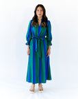 Marguriette Striped Maxi Dress