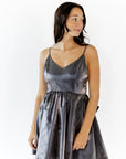 Stardust Bow Accent Mini Dress