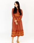 Quincy Boho Midi Dress