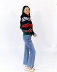 Reese Striped Cardigan
