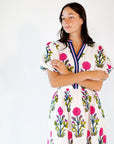 Cane Floral Maxi Dress