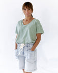 Kelsie Mineral Washed Top