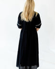 Nori Embroidered Cotton Dress