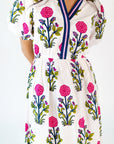 Cane Floral Maxi Dress