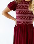 Yara Smocked Maxi Dress
