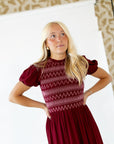Yara Smocked Maxi Dress
