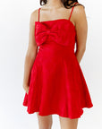 Alfie Jacquard Bow Dress