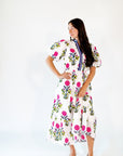 Cane Floral Maxi Dress