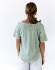 Kelsie Mineral Washed Top