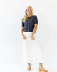 Nelson Ruffle Detail Maxi Skirt