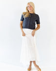 Nelson Ruffle Detail Maxi Skirt