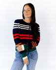 Reese Striped Cardigan