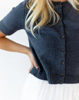 Morris Short Sleeve Cardigan