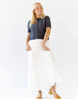 Morris Short Sleeve Cardigan