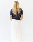 Nelson Ruffle Detail Maxi Skirt