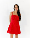 Alfie Jacquard Bow Dress