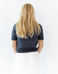 Morris Short Sleeve Cardigan